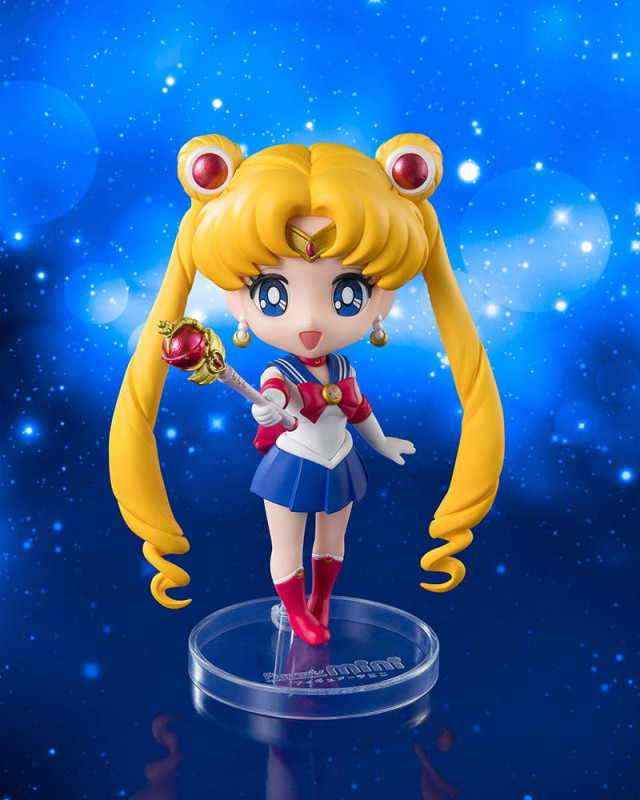 Pretty Guardian Sailor Moon R Figuarts mini Action Figure Sailor Moon Crystal Star Compact Edition 9 4