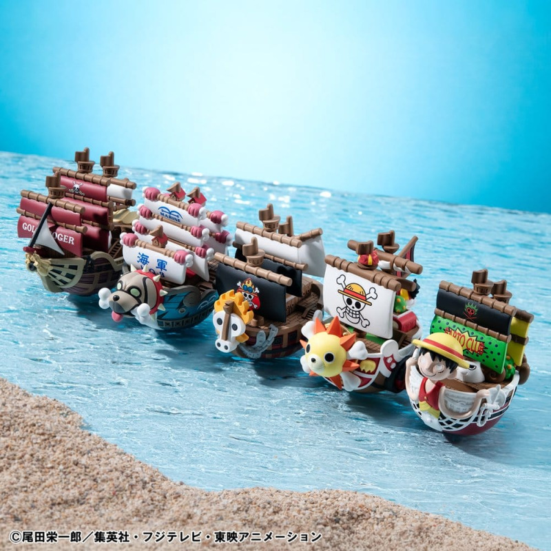 One Piece YuraColle Series Grand Line Collection Vol.3 Mini Figures 6 cm Blind Box Display (6) 6