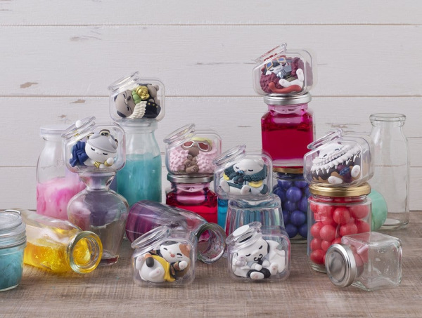 One Piece Mega Cat Project Mini Figures Good Night NyanPieceNyan! Ver. Luffy with rivals 6 cm Blind 11