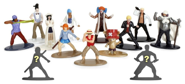 One Piece Nano Metalfigs Mini Figures Blind Pack 5 cm Display (24) 2