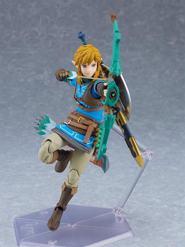 The Legend of Zelda Tears of the Kingdom Figma Action Figure Link Tears of the Kingdom Ver. DX Editi 13