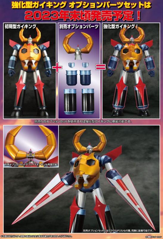 Gaiking Legend of Daiku-Maryu Soul of Chogokin Grand Action Bigsize Model Diecast Action Figure Gaik 6