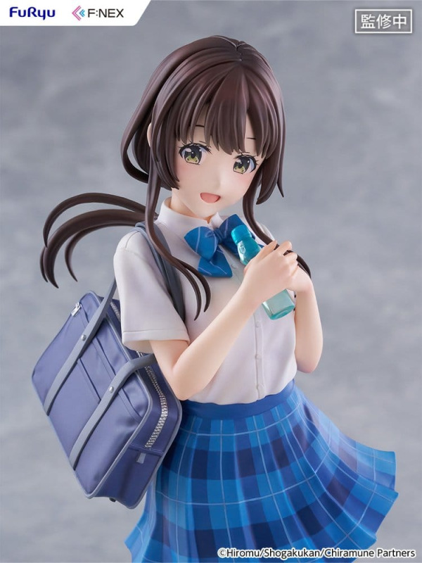 Chitose Is in the Ramune Bottle F:NEX PVC Figure 1/7 Yua Uchida 23 cm 7