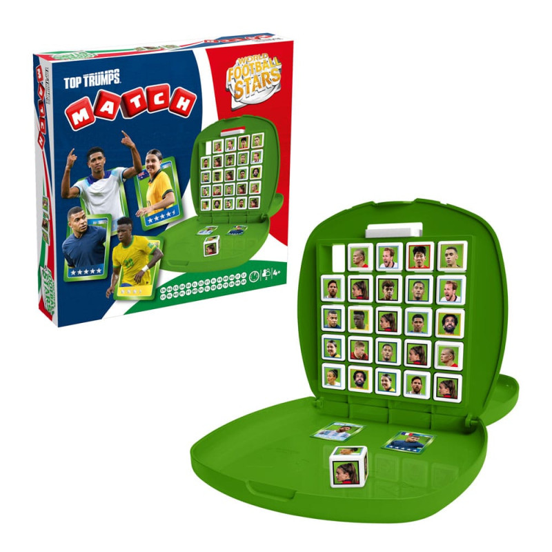 World football stars Top Trumps Match - The Crazy Cube Game Green Version 6