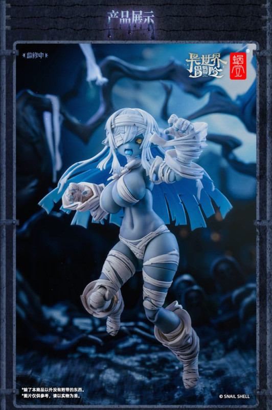Original Character Action Figure Kit 1/12 RPG-03 Zombie Girl Grisa 15 cm 1