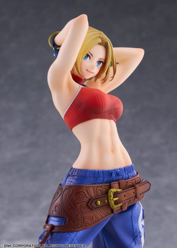 Fighting Girls Collection The King of Fighters XV PVC Figure 1/7 Blue Mary AmiAmi Limited Edition 26 2