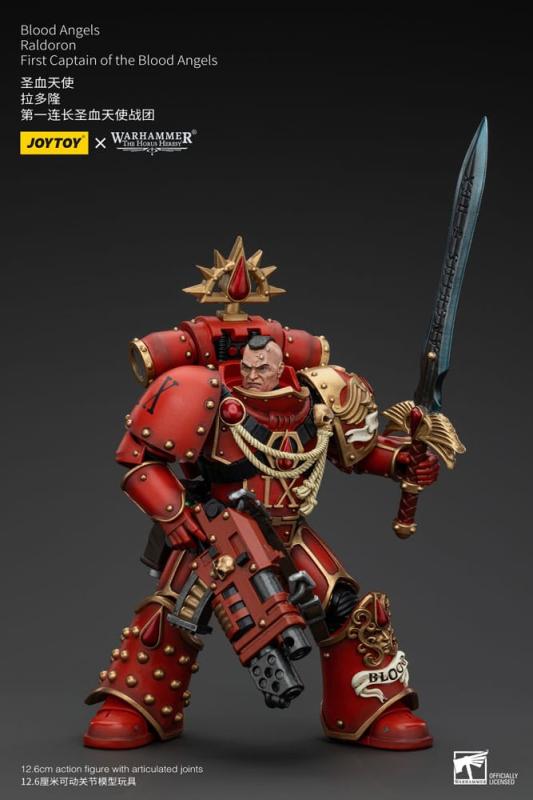 Warhammer The Horus Heresy Action Figure 1/18 Blood Angels Raldoron First Captain of the Blood Angel 5