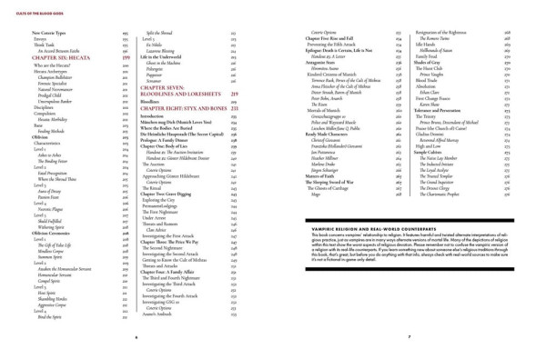 Vampire: The Masquerade 5th Edition RPG book Cults of the Blood Gods Sourcebook *Englische Version* 3