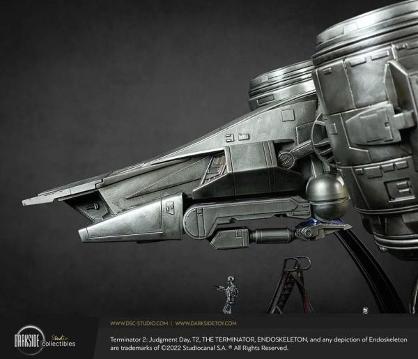 Terminator 2 Judgment Day Replica Aerial Hunter Killer 30th Anniversary Edition 60 cm 11