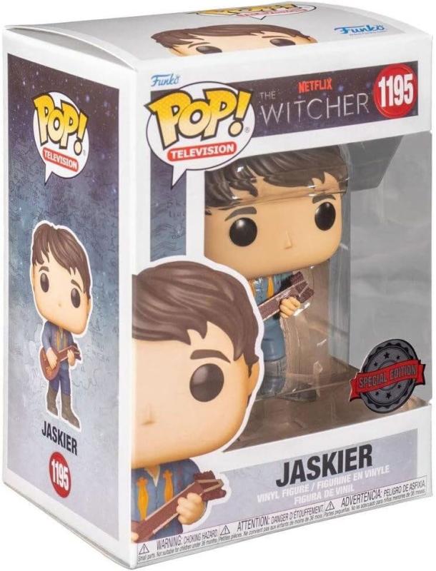 The Witcher POP! TV Vinyl Figure Jaskier (Green Outfit) 9 cm