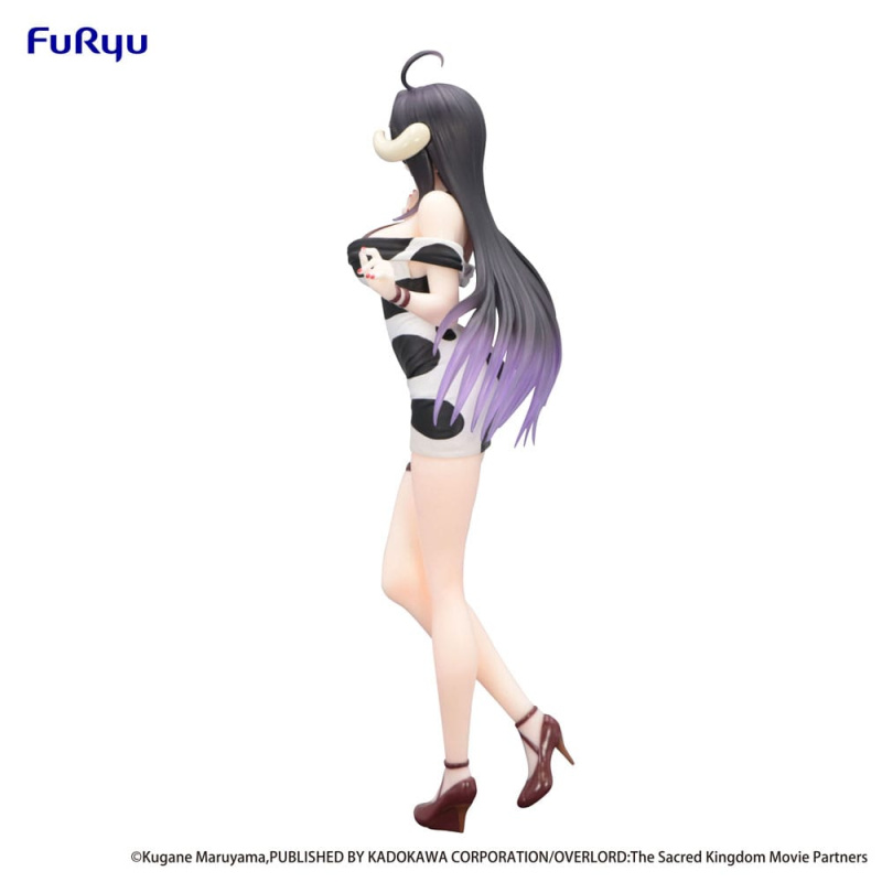 Overlord Trio-Try-iT PVC Statue Albedo Mini Dress Cow Pattern Ver. 21 cm 3