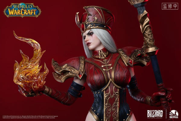 World of Warcraft Silicone Statue 1/3 Sally Whitemane 108 cm 2