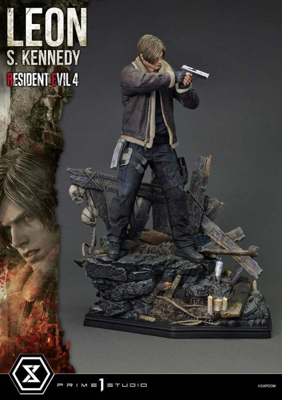 Resident Evil 4 Ultimate Premium Masterline Series Statue 1/4 Leon S. Kennedy Bonus Ver. 64 cm 13