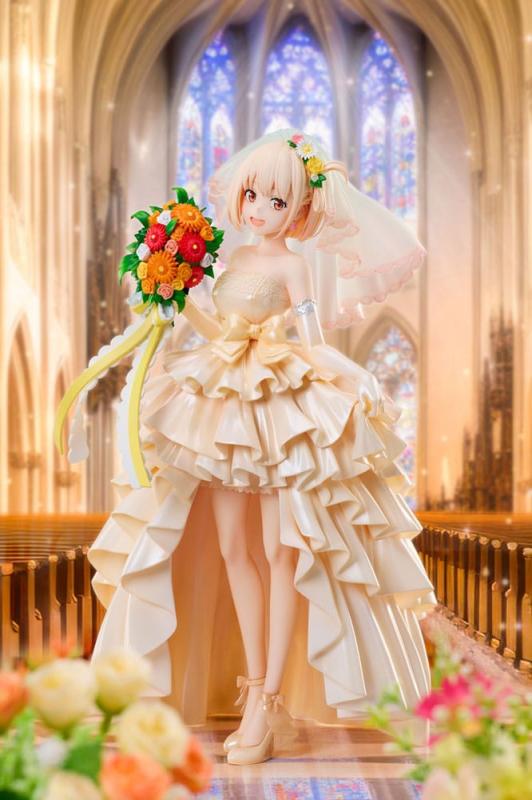 Lycoris Recoil PVC Statue 1/7 Chisato Nishikigi Wedding dress Ver. 26 cm