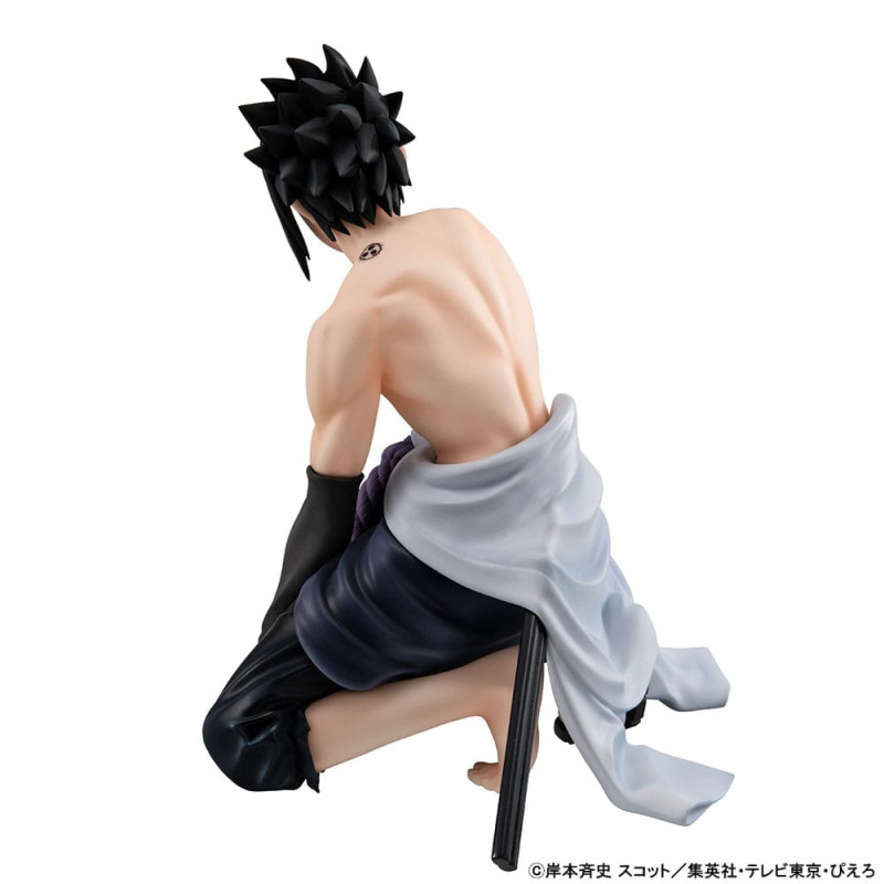 Naruto Shippuden G.E.M. Series PVC Statue Sasuke Palm Size 12 cm 2