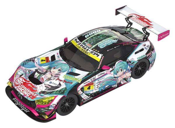 Hatsune Miku GT Project Vehicle 1/18 Good Smile Hatsune Miku AMG 2019 Ver. 26 cm