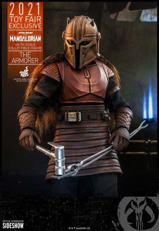 Star Wars The Mandalorian Action Figure 1/6 The Armorer 2021 Toy Fair Exclusive 29 cm 9