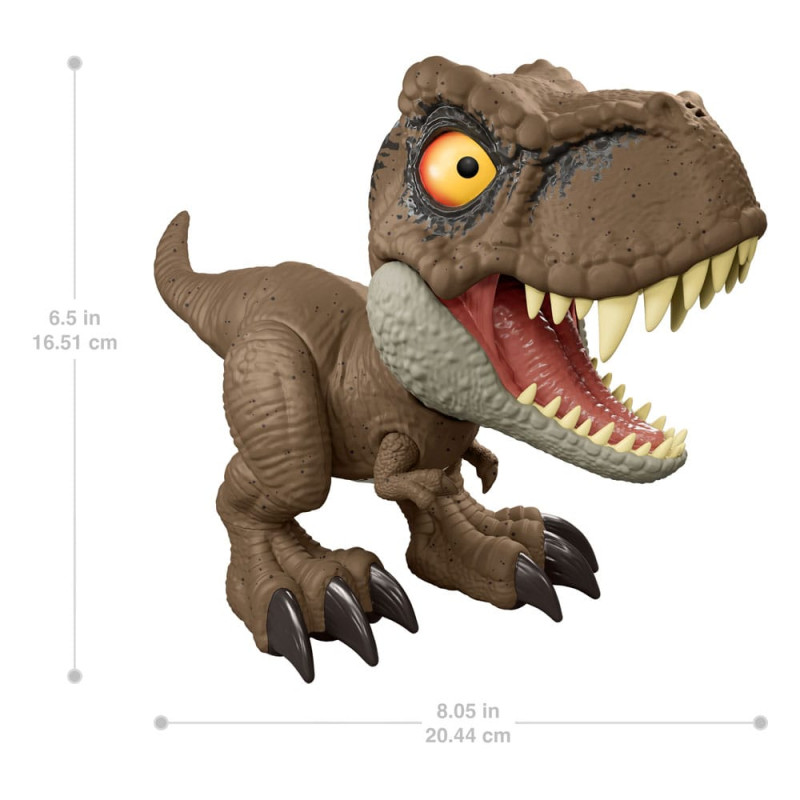 Jurassic World Action Figure with Sound Roar Command Tyrannosaurus Rex 16 cm 1