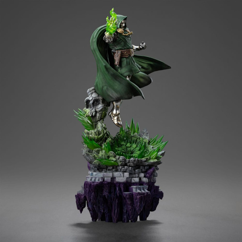The Infinity Gauntlet Marvel Legends Diorama Statue 1/10 Doctor Doom Deluxe Edition 42 cm 3