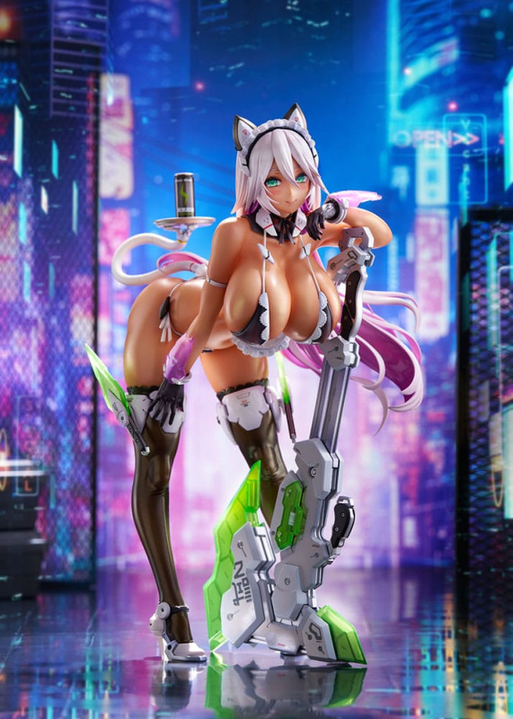 Original Character PVC Statue 1/7 Meido-Busou: Ax Experimental Equipment 24 cm 7