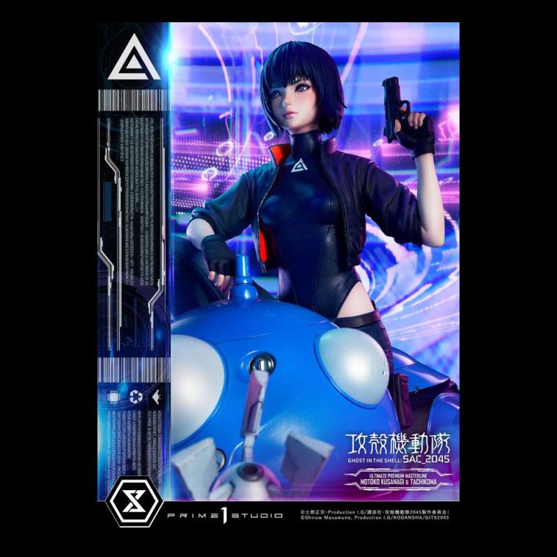 Ghost in the Shell: SAC_2045 Statue 1/4 Motoko Kusanagi and Tachikoma (Bonus Version) 50 cm