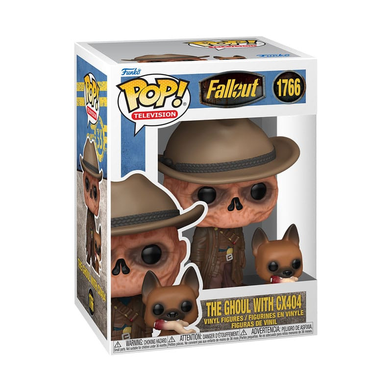 Fallout POP!&Buddy TV Vinyl Figure Ghoul&CX404 9 cm 1