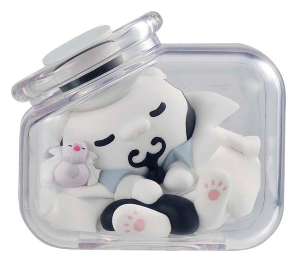 One Piece Mega Cat Project Mini Figures Good Night NyanPieceNyan! Ver. Luffy with rivals 6 cm Blind 6