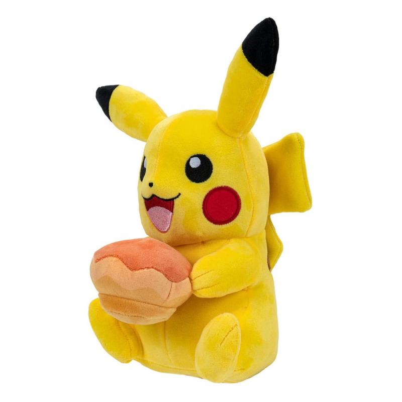 Pokémon Plush Figure Pikachu with Pecha Poké Puff (Orange) Accy 20 cm
