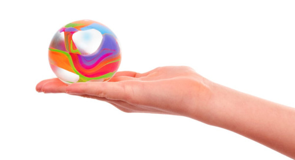 NeeDoh Squeeze Figures Marbleez Ball 7 cm Display (6) 3