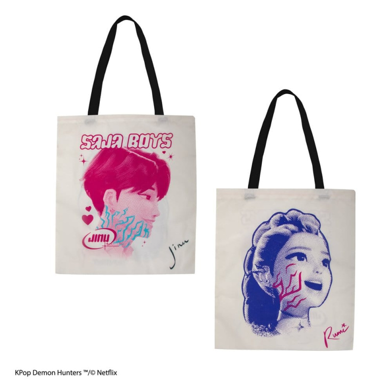 KPop Demon Hunters Tote Bag Rumi & Jinu 3