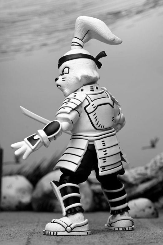 Usagi Yojimbo Action Figure Samurai Usagi Yojimbo (Black & White) 18 cm 14