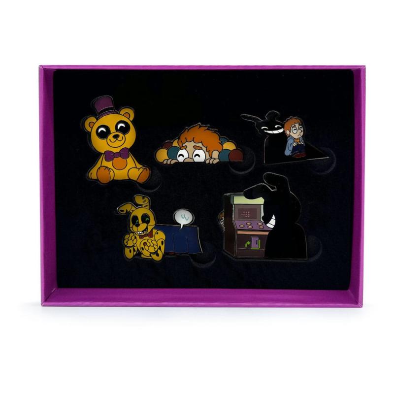 Five Nights at Freddy's Enamel Pins Set Into the Pit 3 cm (6)