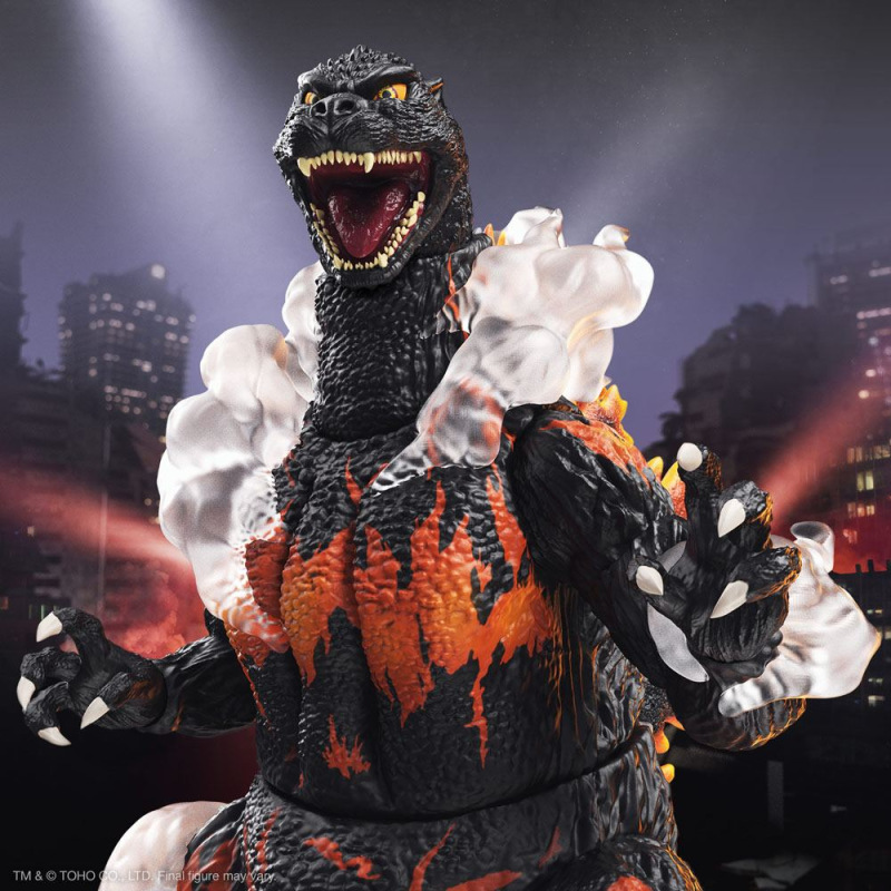 Toho Ultimates Action Figure Burning Godzilla 1995 20 cm 5