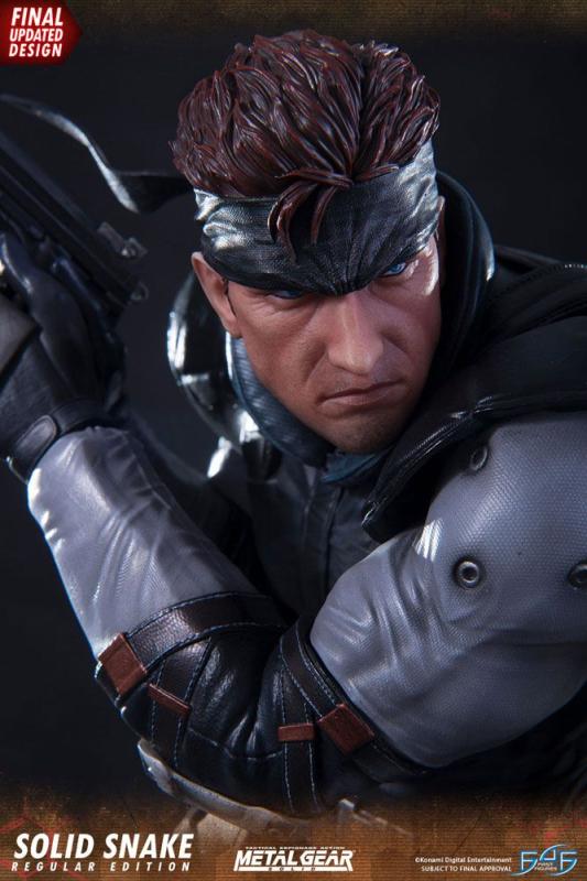 Metal Gear Solid Statue Solid Snake 44 cm 10