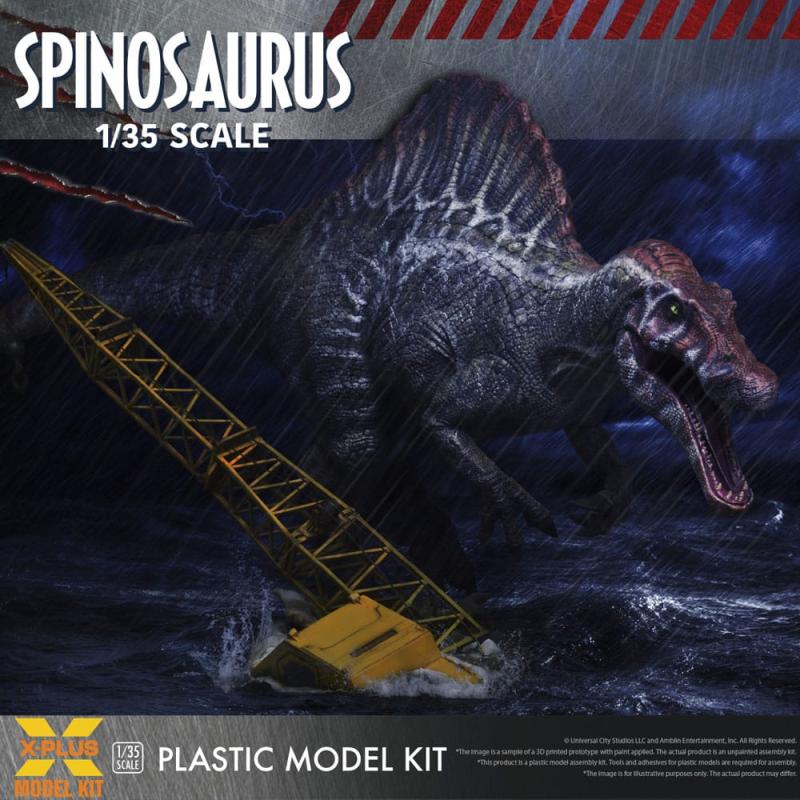 Jurassic Park III Plastic Model Kit 1/35 Spinosaurus 41 cm