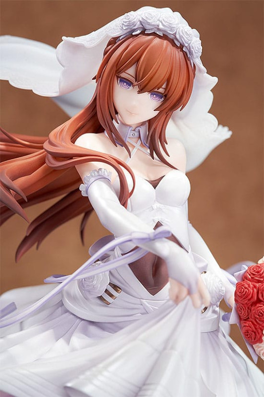 Steins Gate PVC Statue 1/7 Kurisu Makise: Wedding Dress Ver. 26 cm 8