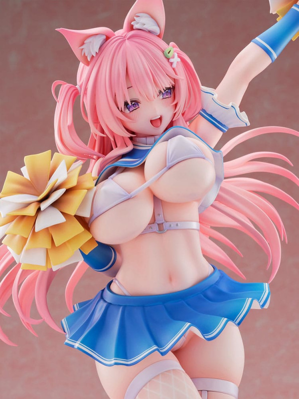 Original Character Statue 1/5 Kemomimi Cheer Girl illustration by Yatanuki Kei DX Version 35 cm 5