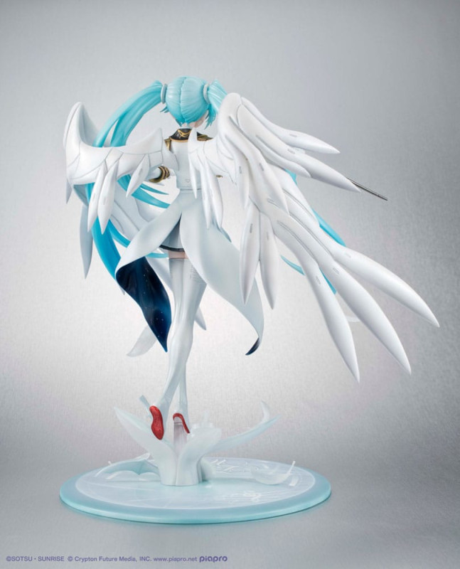 Mobile Suit Gundam x Hatsune Miku Lucrea PVC Statue Hatsune Miku x Wing Gundam Zero EW 45th Annivers 4