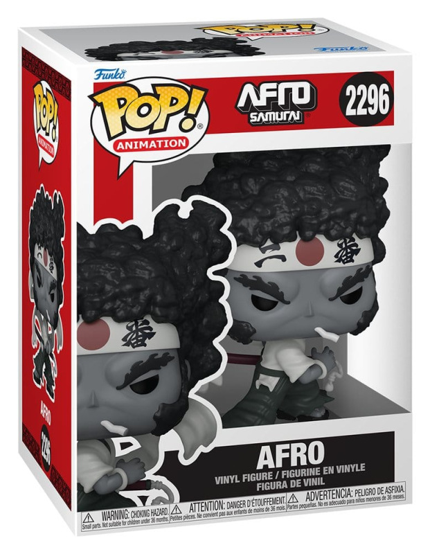 Afro Samurai POP! Animation Vinyl Figure Afro Samurai 9 cm 1