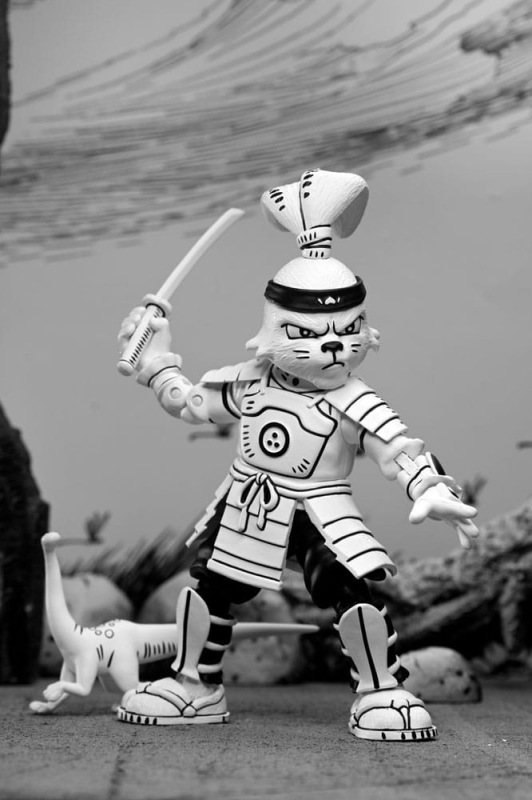Usagi Yojimbo Action Figure Samurai Usagi Yojimbo (Black & White) 18 cm 13