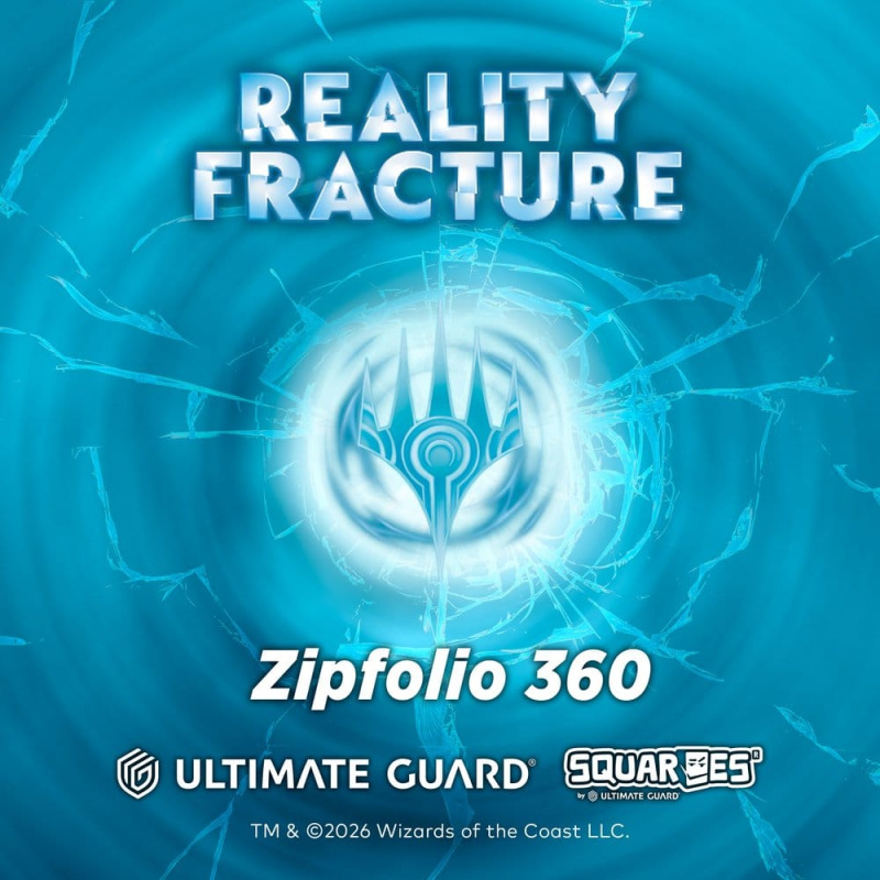 Ultimate Guard Zipfolio 360 Xenoskin Magic: The Gathering "Reality Fracture" - White Mythic / Red My