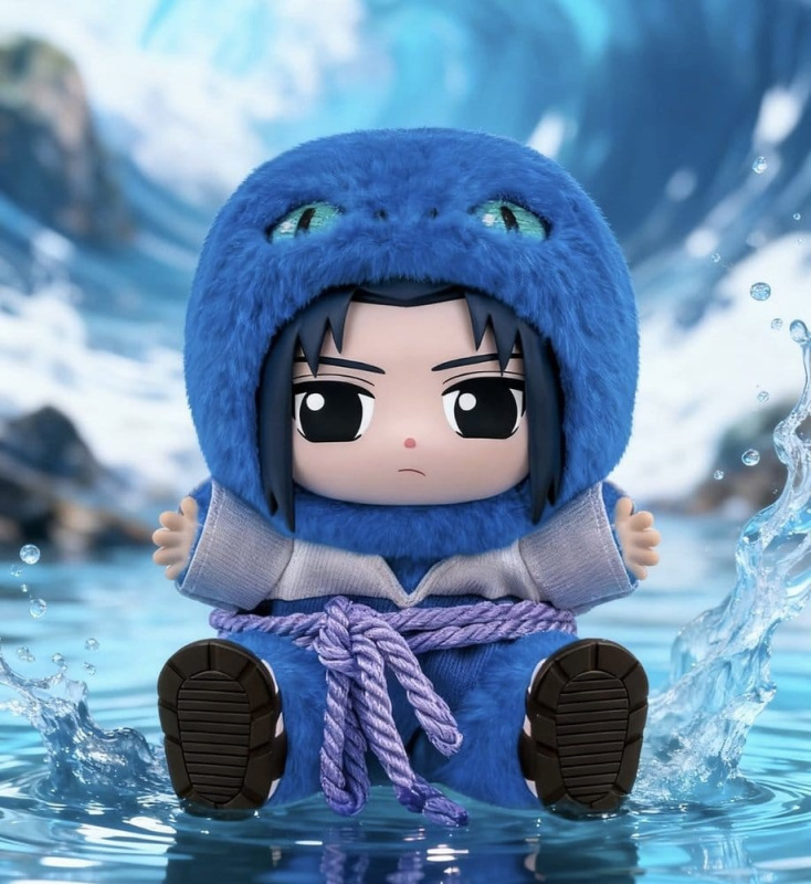 Naruto Vinyl Face Mini Plush Cute Beasts Blind Box 15 cm Display (6) 4