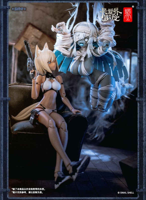 Original Character Action Figure Kit 1/12 RPG-03 Zombie Girl Grisa 15 cm 7