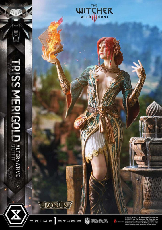 The Witcher 3: Wild Hunt Real Elite Masterline Series Statue 1/4 Triss Merigold Bonus Version 52 cm 5
