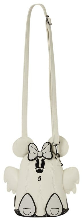 Mickey & Minnie by Loungefly Crossbody Ghost Glow Figural 3