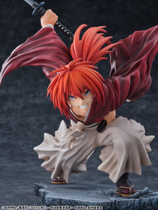 Rurouni Kenshin: Meiji Kenkaku Romantan Kyoto Douran PVC Statue 1/6 Kenshin Himura Amakakeruryuunohi 9