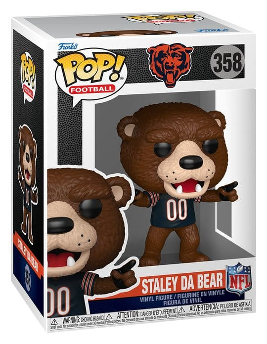NFL POP! Vinyl Figure Mascots: Bears- Staley 9 cm 1