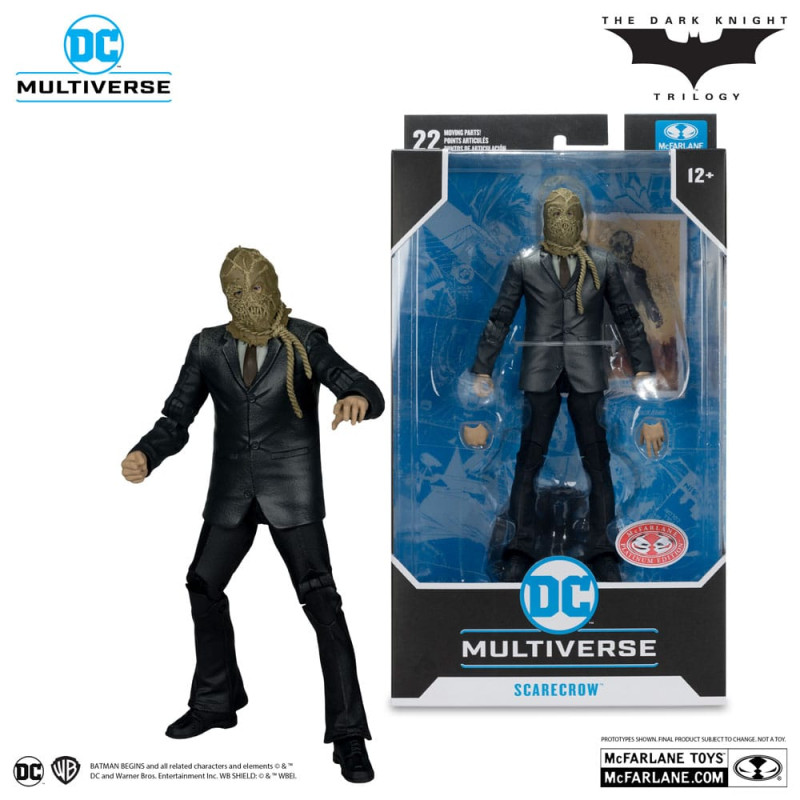 Batman Begins DC Multiverse Action Figure Scarecrow (Chase Version) 18 cm 3