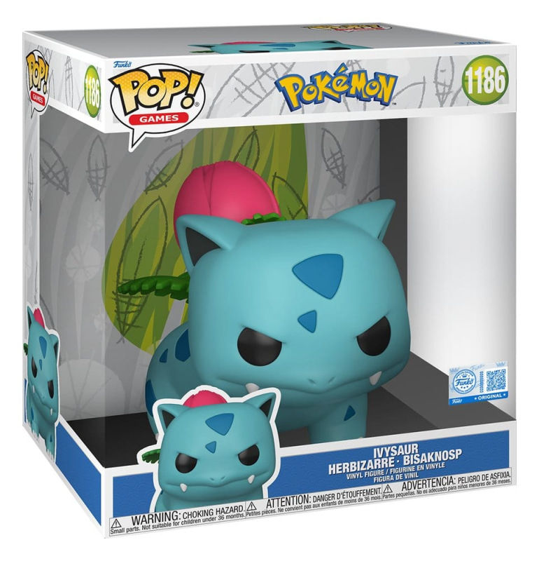 Pokémon Super Sized Jumbo POP! Vinyl Figure Ivysaur 25 cm 1