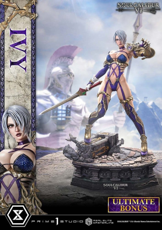 Soul Calibur VI Real Elite Masterline Series Statue 1/4 Ivy Ultimate Bonus Version 65 cm 3